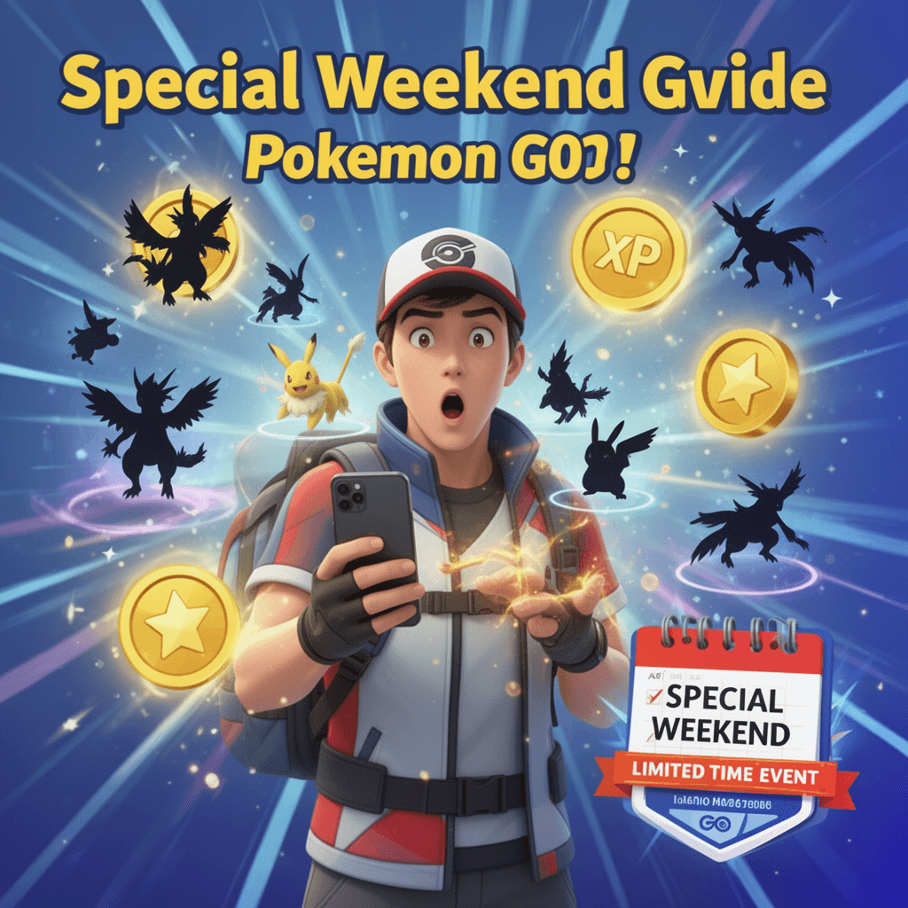 포켓몬고 스페셜 위크엔드 이벤트 참여 방법과 보상 가이드