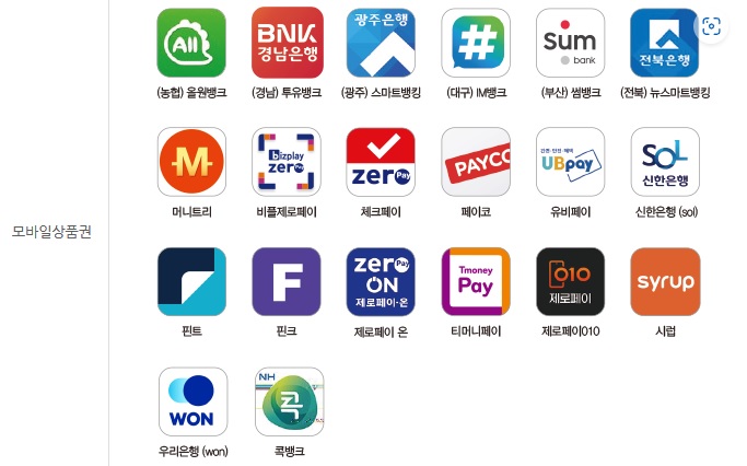 온누리상품권 구매처와 사용처 8