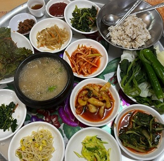 백반기행천안밥상-보리밥