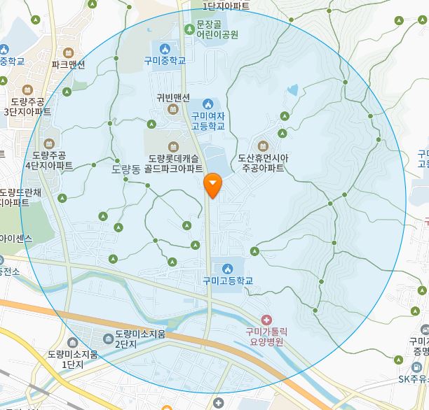 경상북도 구미시 도량동 일요일 진료 휴일 문 여는 병원