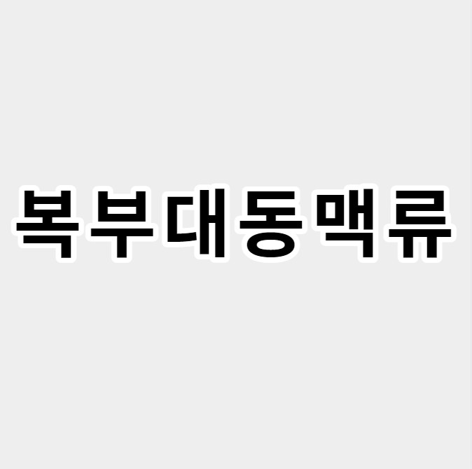 복부대동맥류