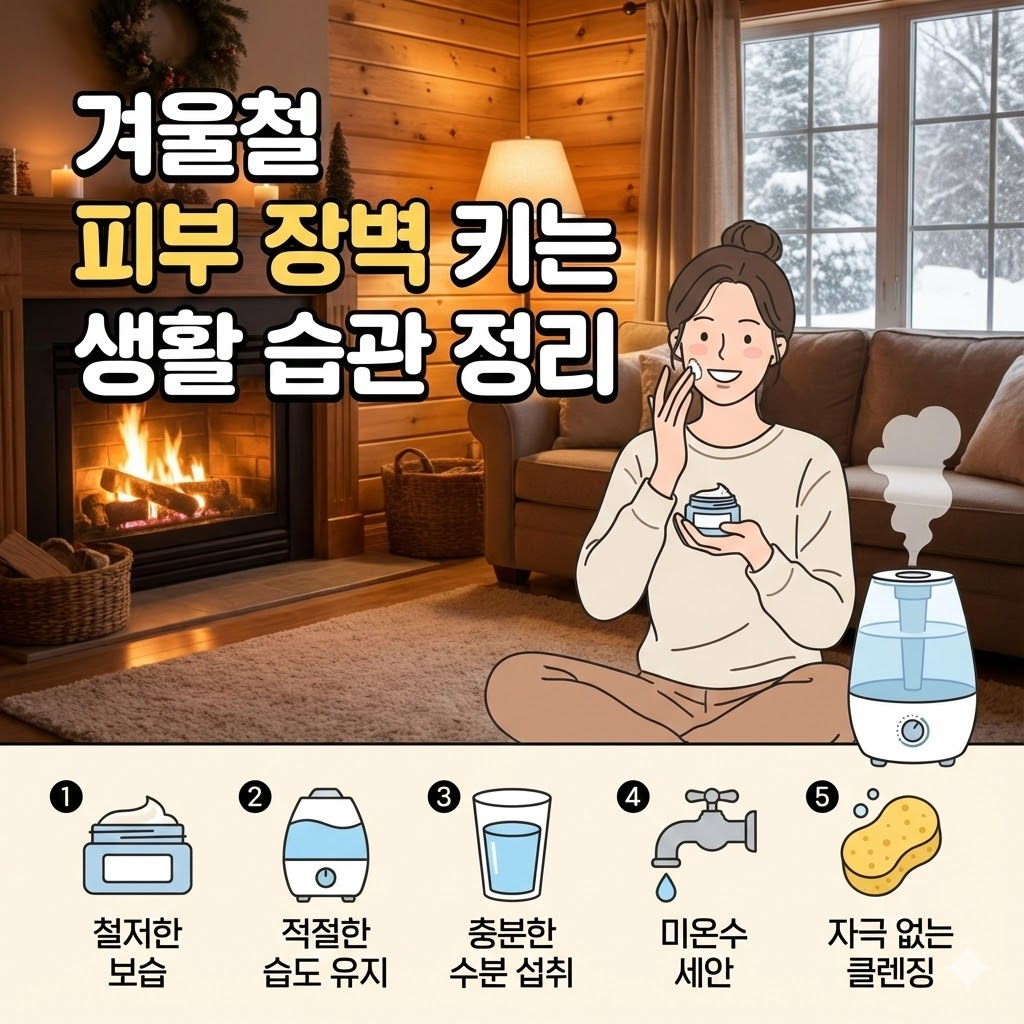겨울철 피부 장벽 지키는 생활 습관 정리
