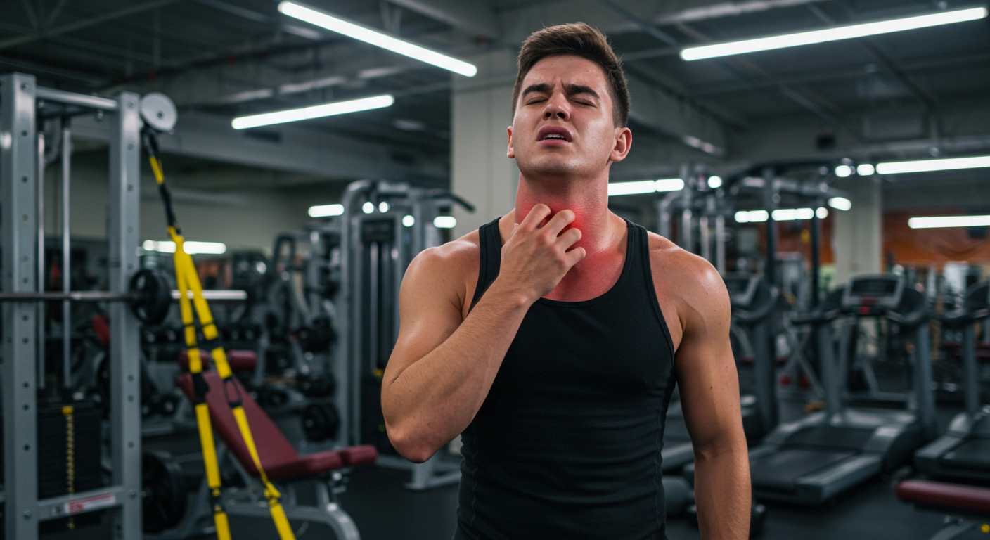 운동&middot;사우나&middot;뜨거운 목욕 후 흔히 발생합니다.