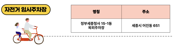 2024 세종축제 주차 교통 안내