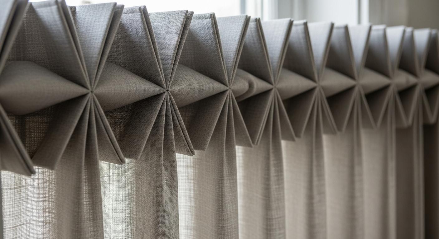 커튼 나비주름 뜻