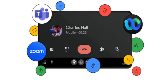 2024년 2월 출시 예정인 안드로이드 오토용 MS 팀즈 앱(출처-9to5google)