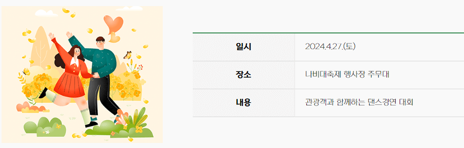 함평 나비축제 행사안내
