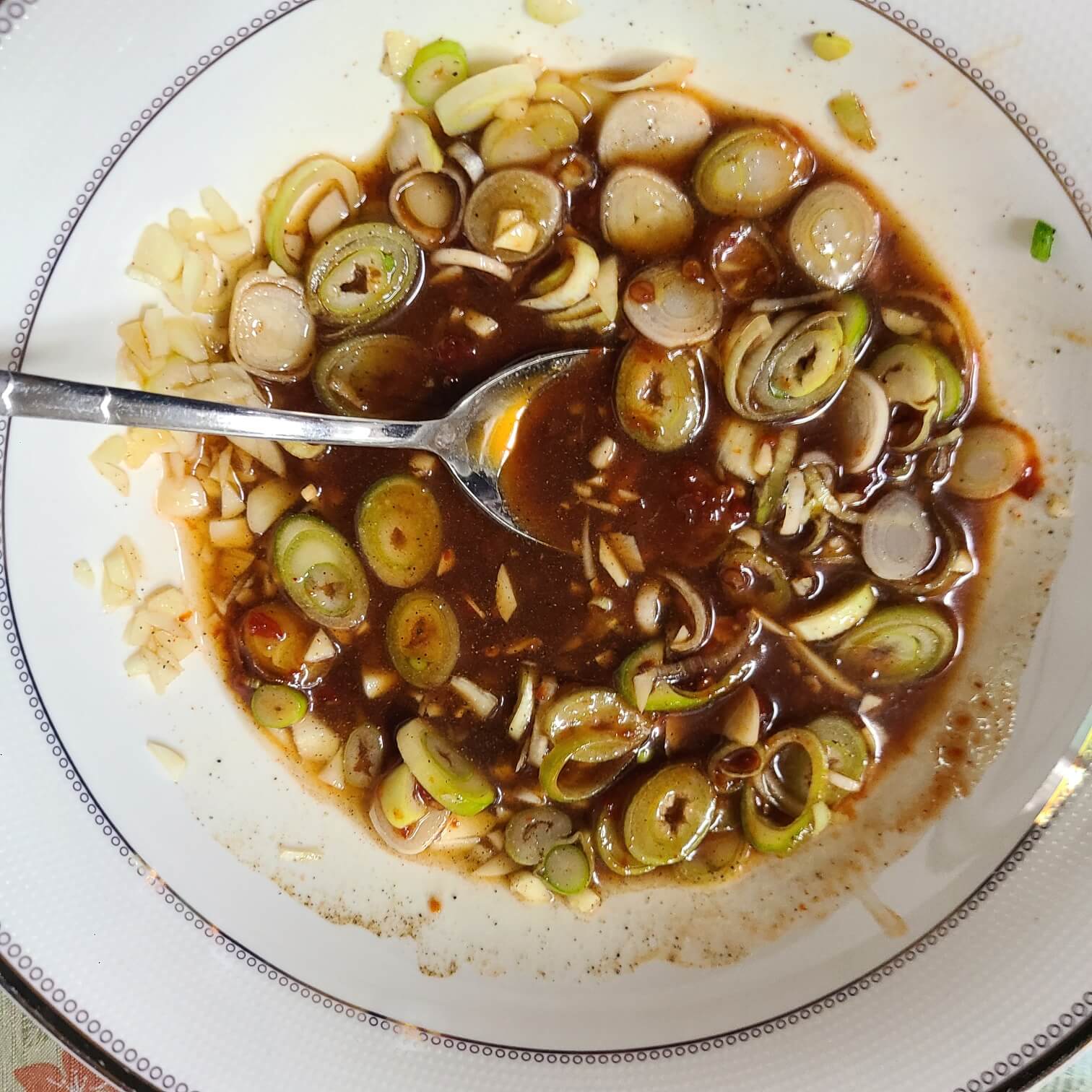 마파두부 레시피 양념장 만들기