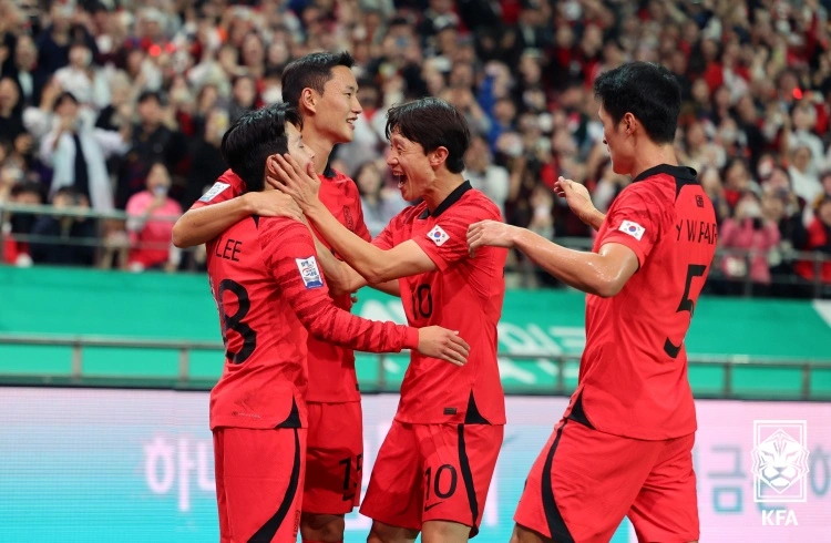 튀니지전 이강인 선수의 멀티골 - 출처 : 대한축구협회