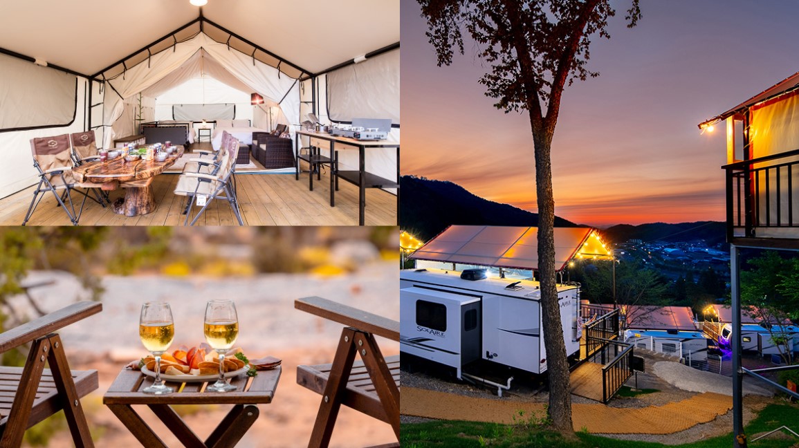 파주 동화힐링캠프 글램핑