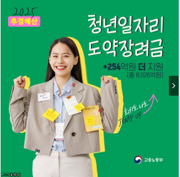 청년일자리 도약장려금