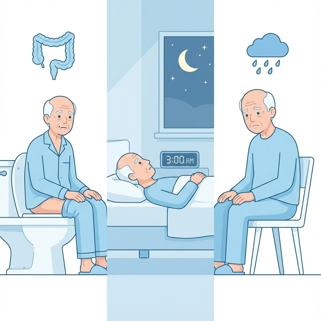 파킨슨병, 떨림만 병이 아니다? 비운동 증상(수면&middot;변비&middot;우울) 제대로 보기