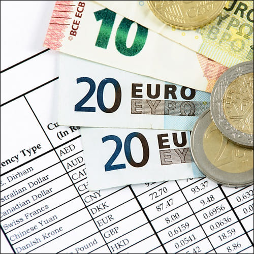 유로와 환율표