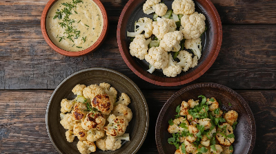 스프·죽·오븐구이·무침 4종이 한 상에 놓인 상차림