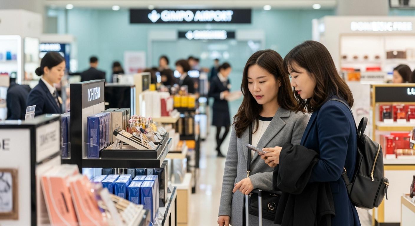 김포공항 면세점 국내선