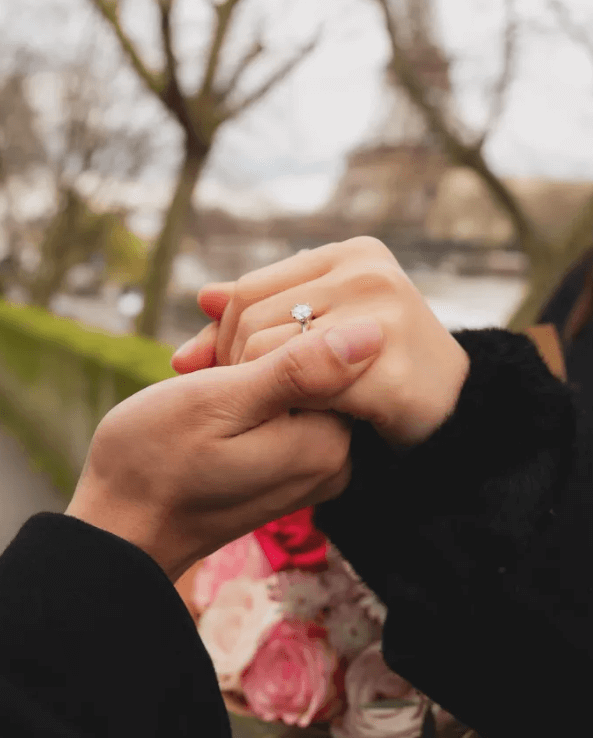 프로포즈 의심 사진