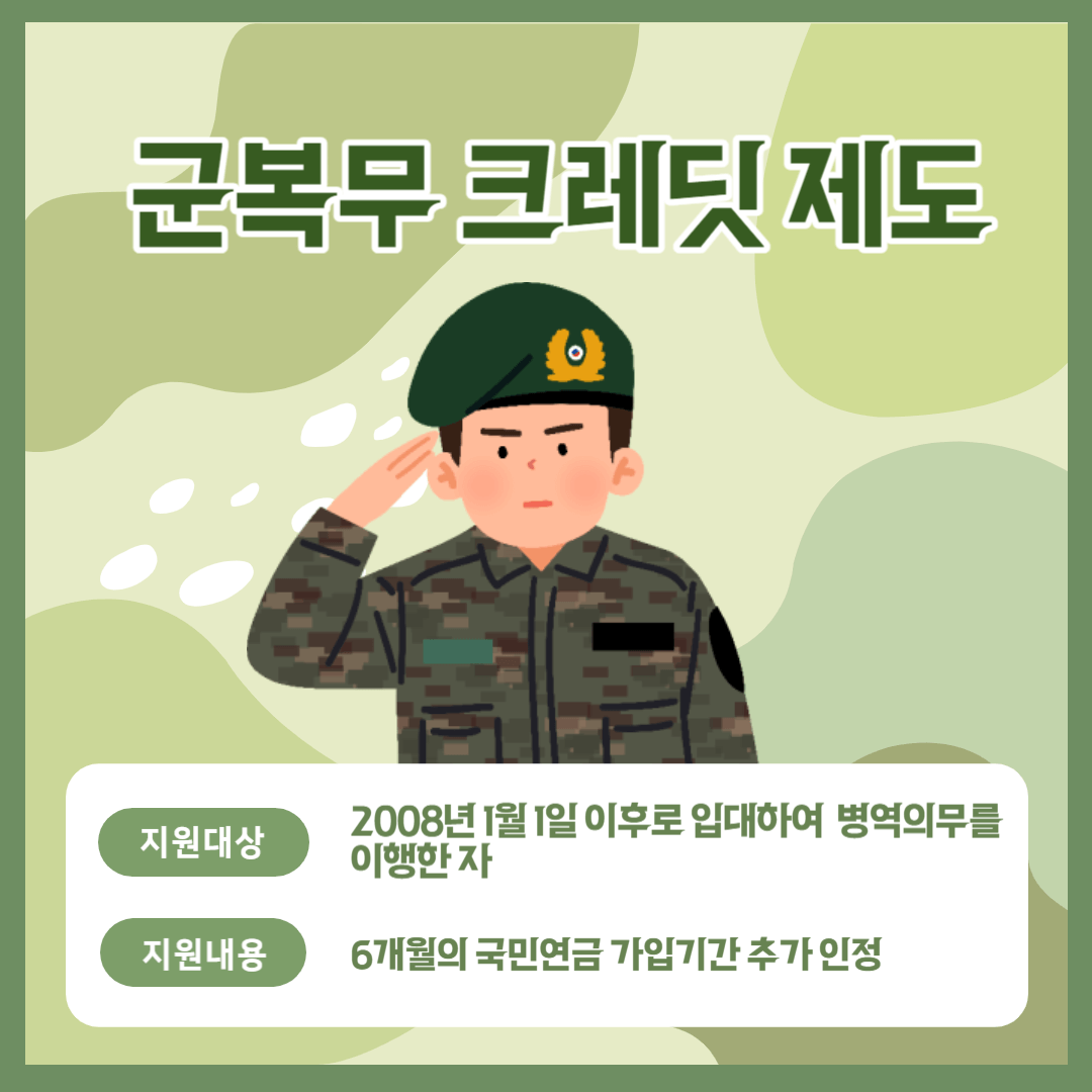 군복무크레딧제도