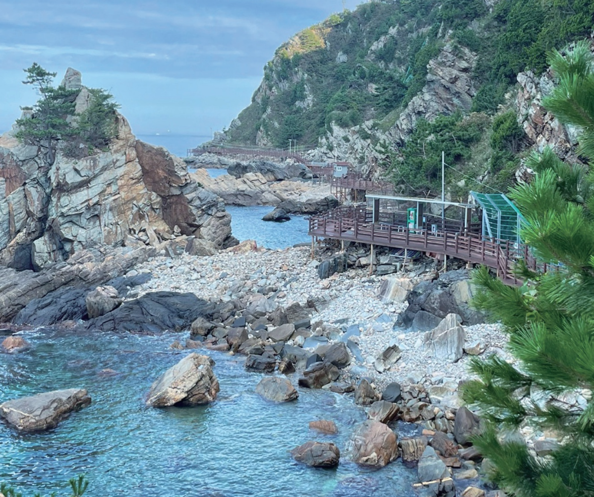 심곡항 바다부채길