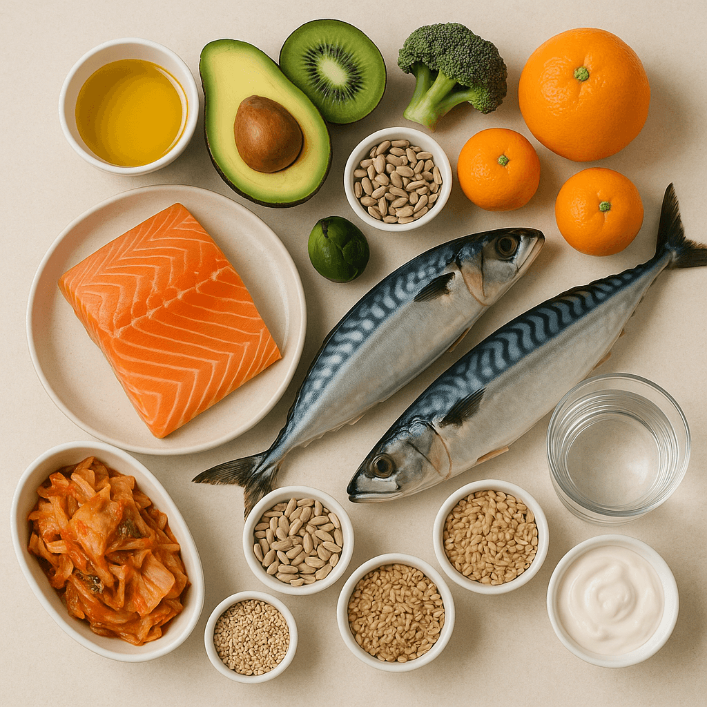 피부에 좋은 음식: 가려움을 진정시키는 식재료들 이미지