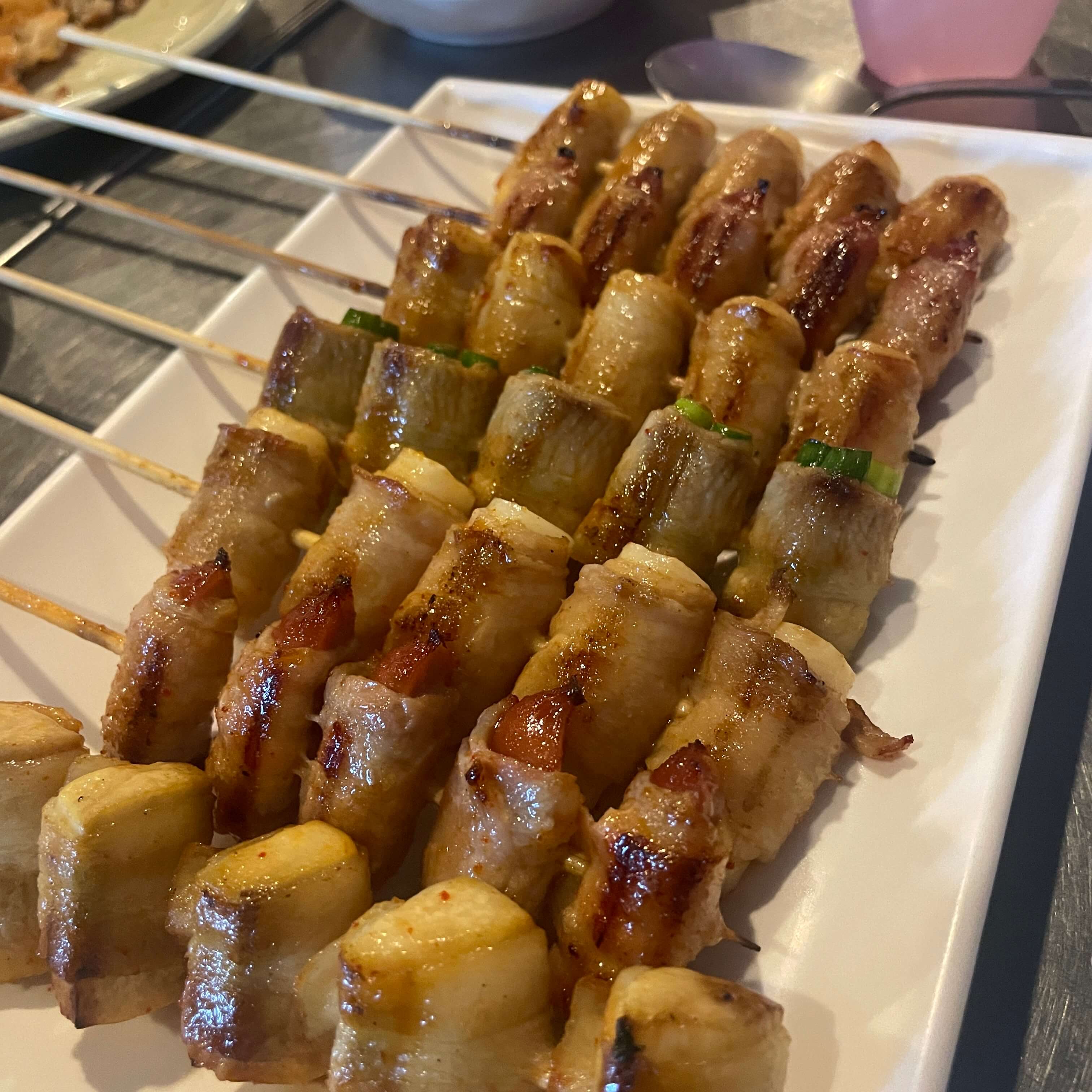 베이컨 꼬지 메인