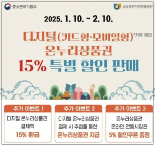온누리상품권 이벤트 바로가기