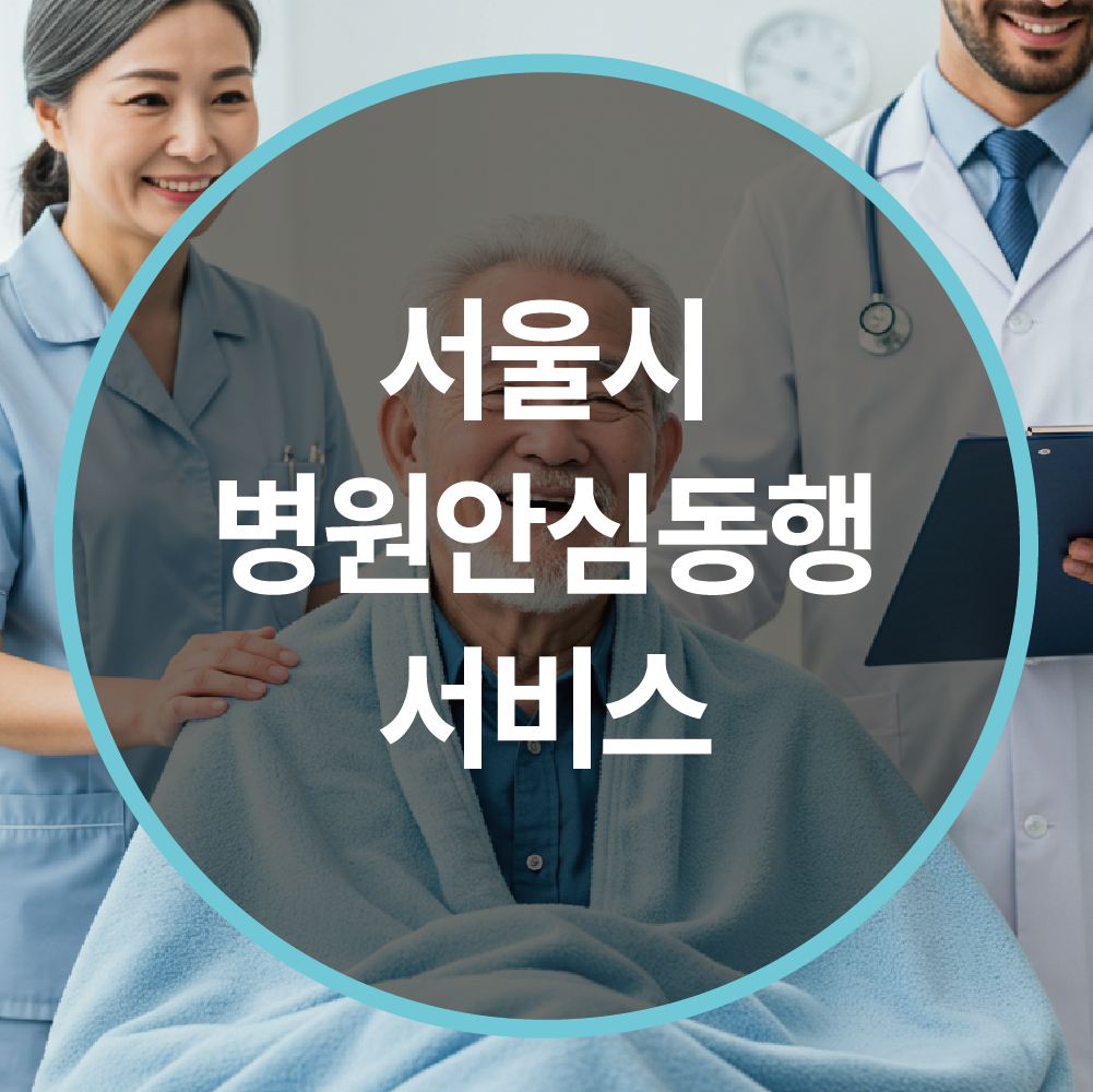 병원동행서비스 서울시 신청방법부터 비용까지 총정리