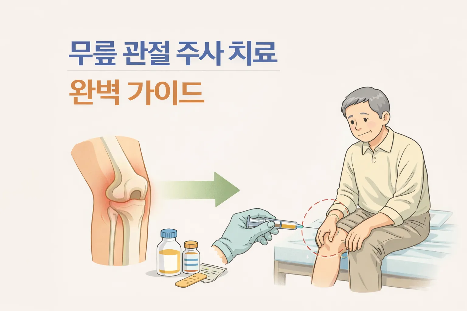 무릎 관절 주사 치료 완벽 가이드