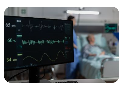 병원 바이탈 사인 모니터 보는 법