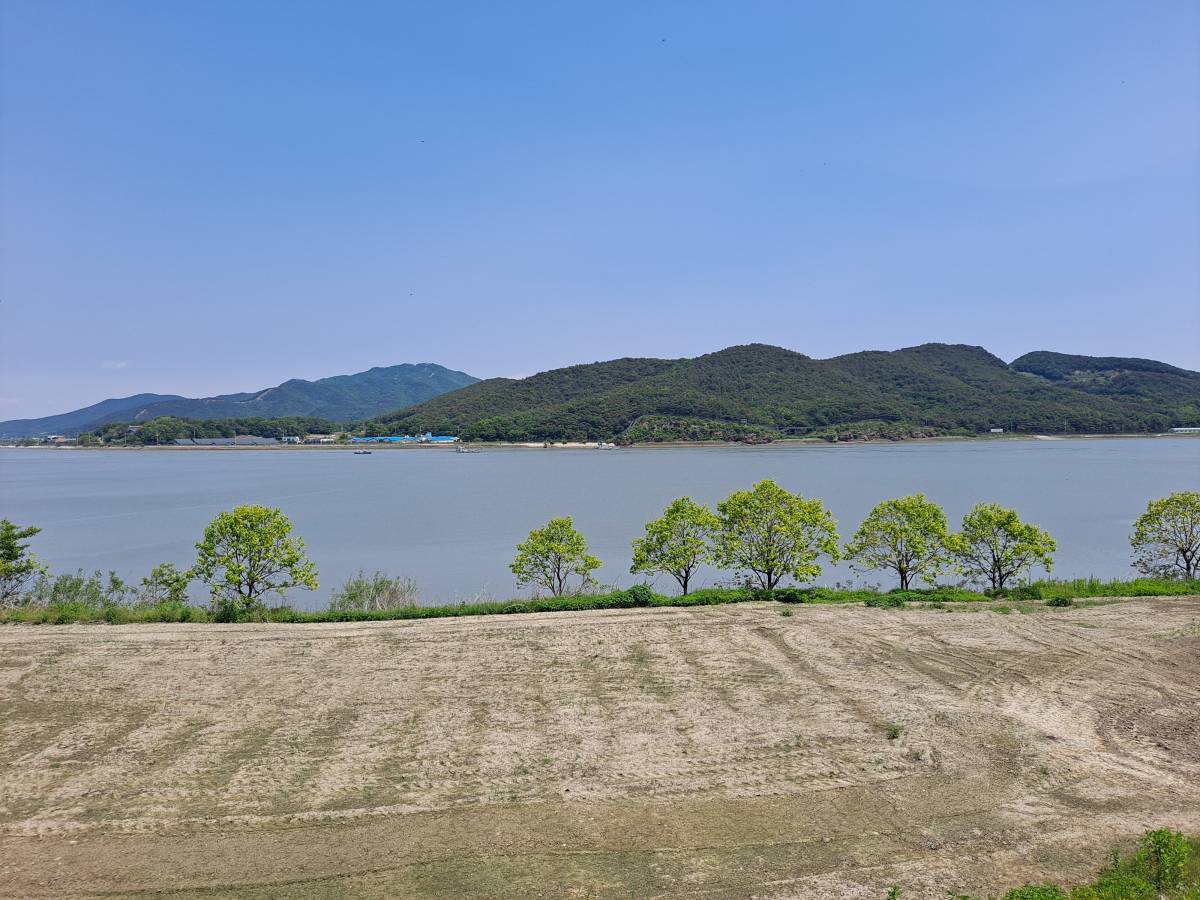 선원면 앞바다 풍경