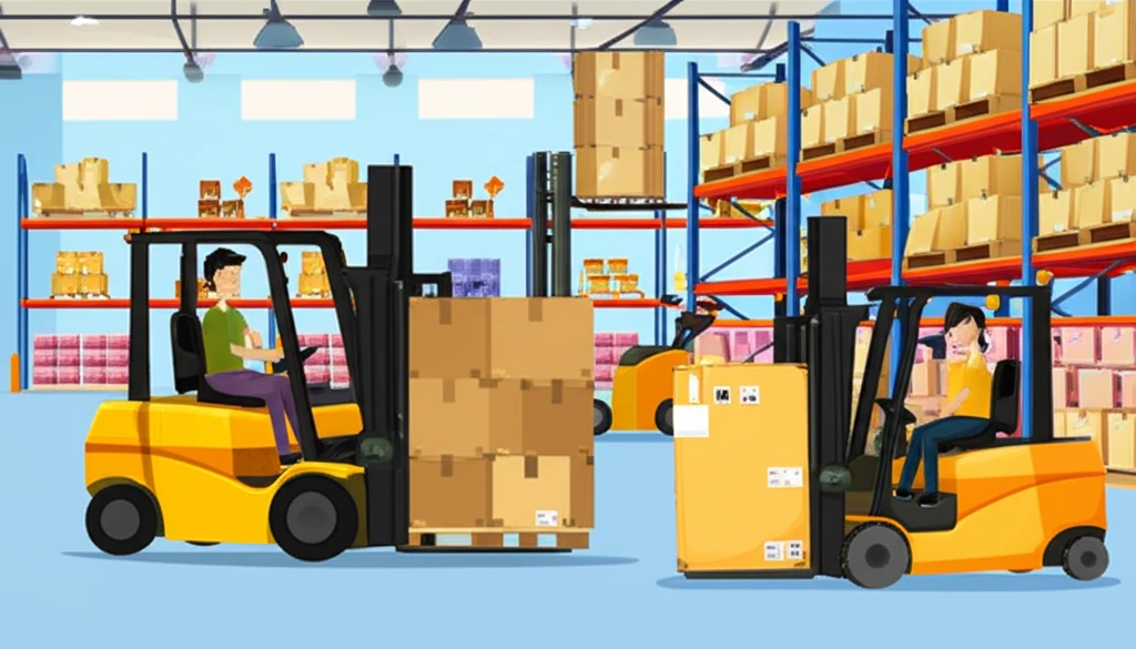 물류 효율을 높이는 지게차 선택 완벽..