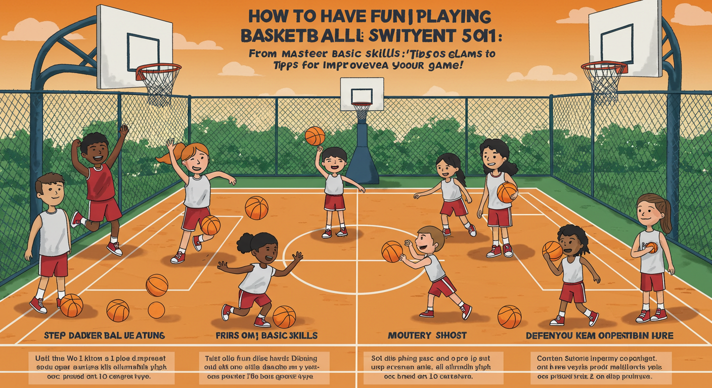 🏀 농구를 신나게 즐기는 방법: 기본 기술 마스터부터 경기력 향상 꿀팁까지! ⛹️&zwj;♂️