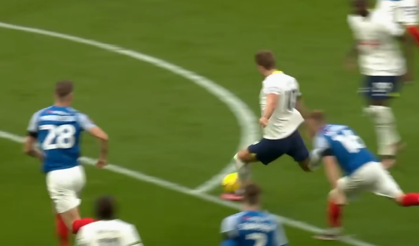 토트넘 vs 포츠머스 경기 케인 골장면 다시보기