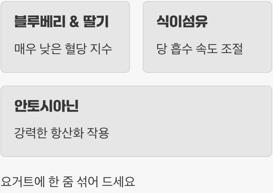 보석 같은 항산화 군단: 베리류 (블루베리, 딸기)