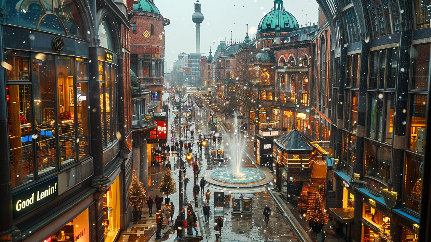 영화 '굿바이 레닌' 명소 베를린 여행에서 만나다