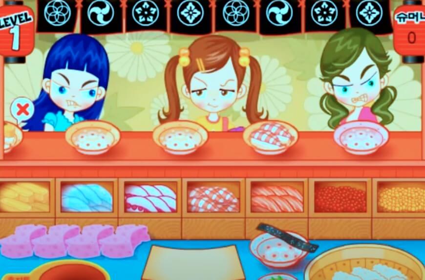 슈게임 슈의 회전초밥