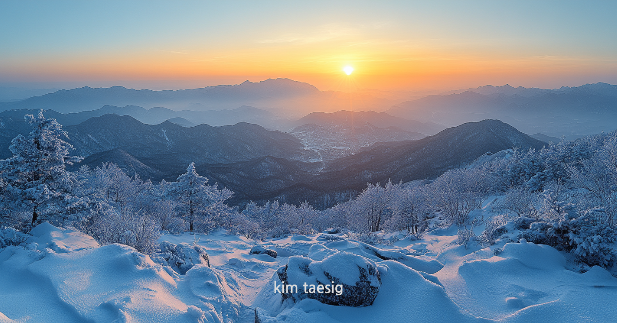 계방산의 사계절