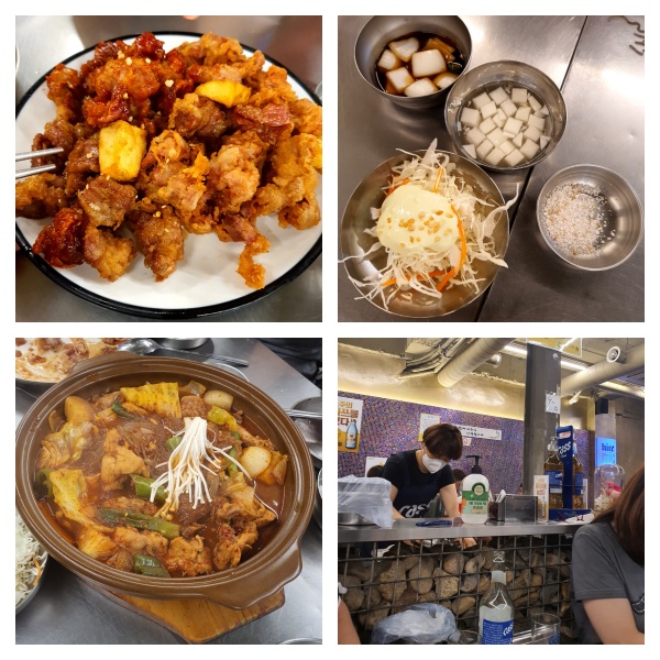 평화시장 똥집골목 고인돌