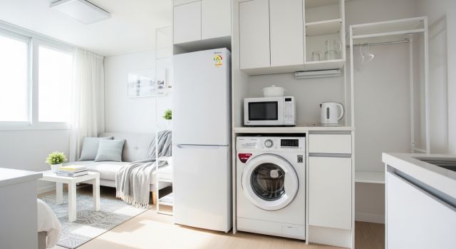 2026년 원룸 자취생 필수 가전 배치 예시 공간 구성