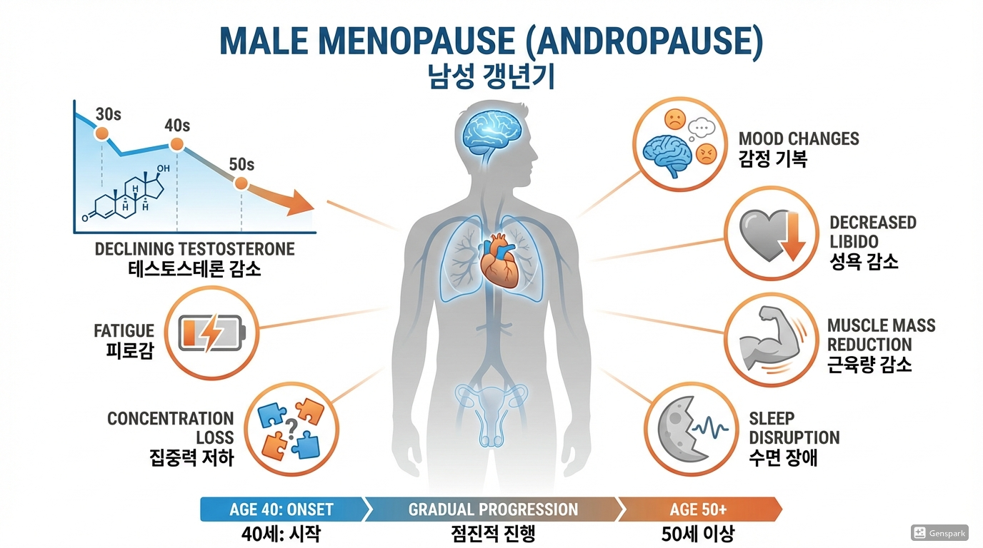 남성갱년기란 무엇인가?