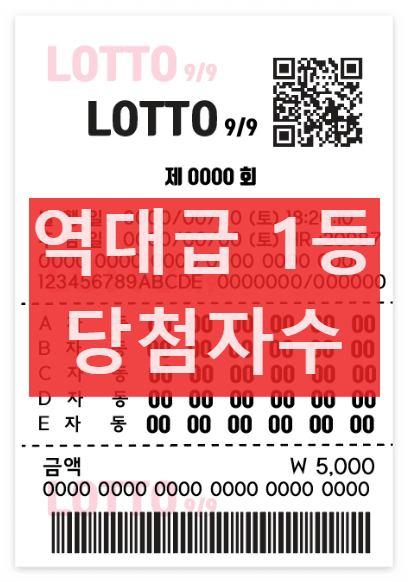 로또 1등 당첨지역