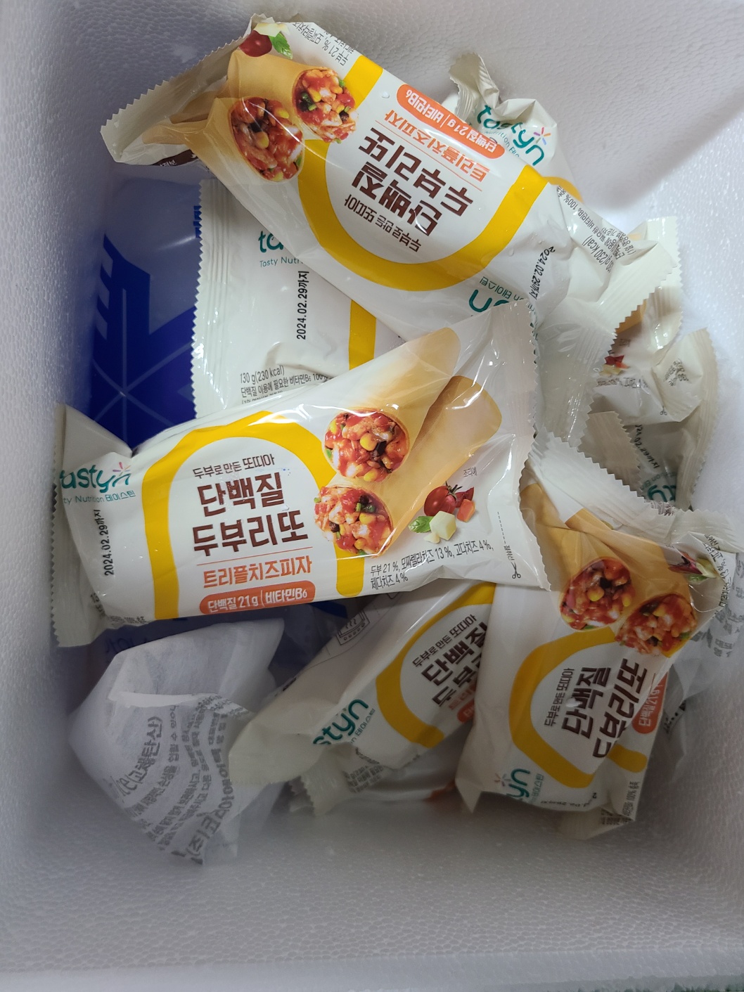 종근당건강 테이스틴 단백질 프리미엄 두부리또