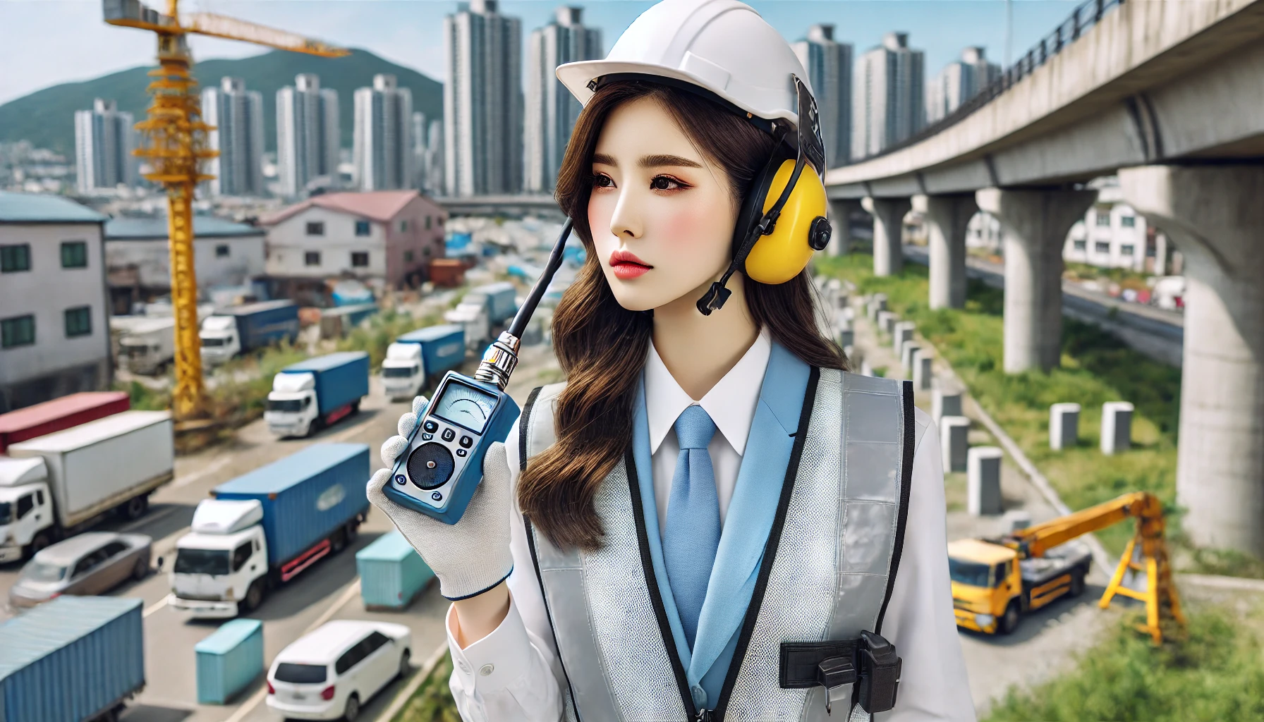 소음 측정하는 이미지