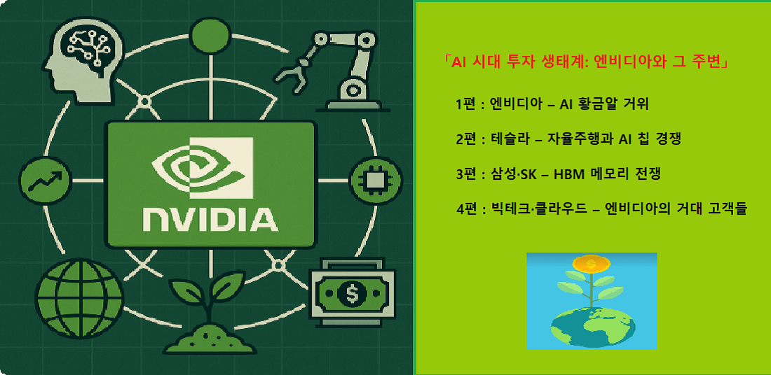 엔비디아, AI 황금알 거위, AI 시대 투자 생태계