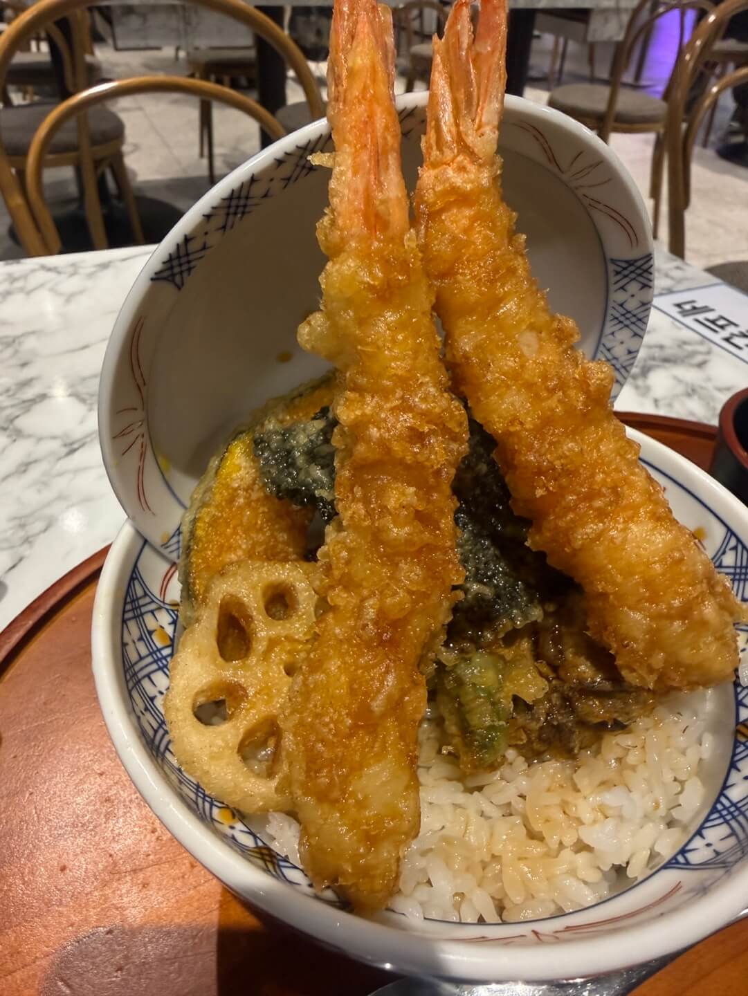 판교 현대백화점 마츠노하나 하나텐동