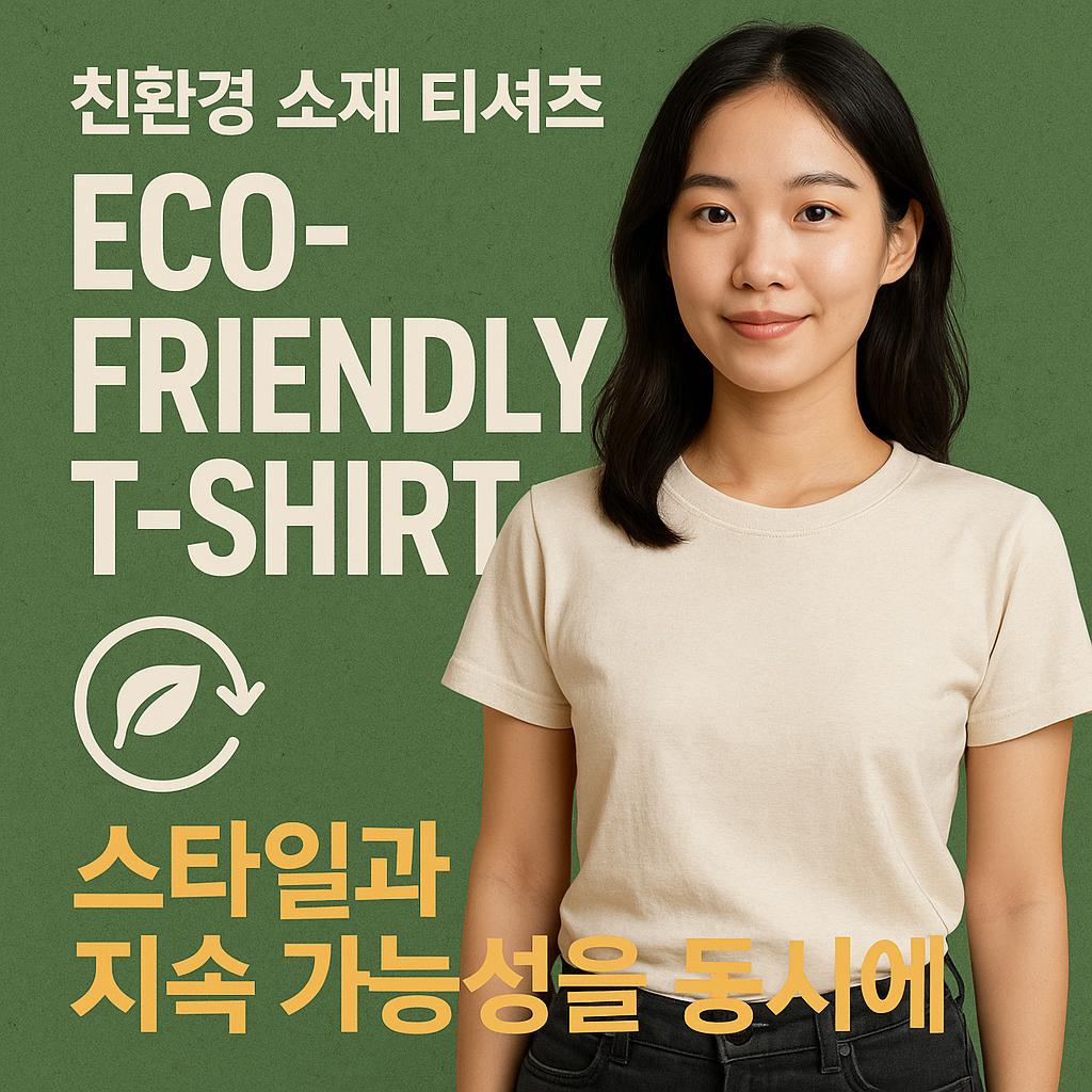 친환경 소재 티셔츠