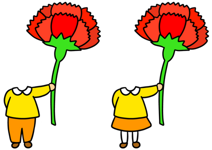 카네이션 아기 이미지