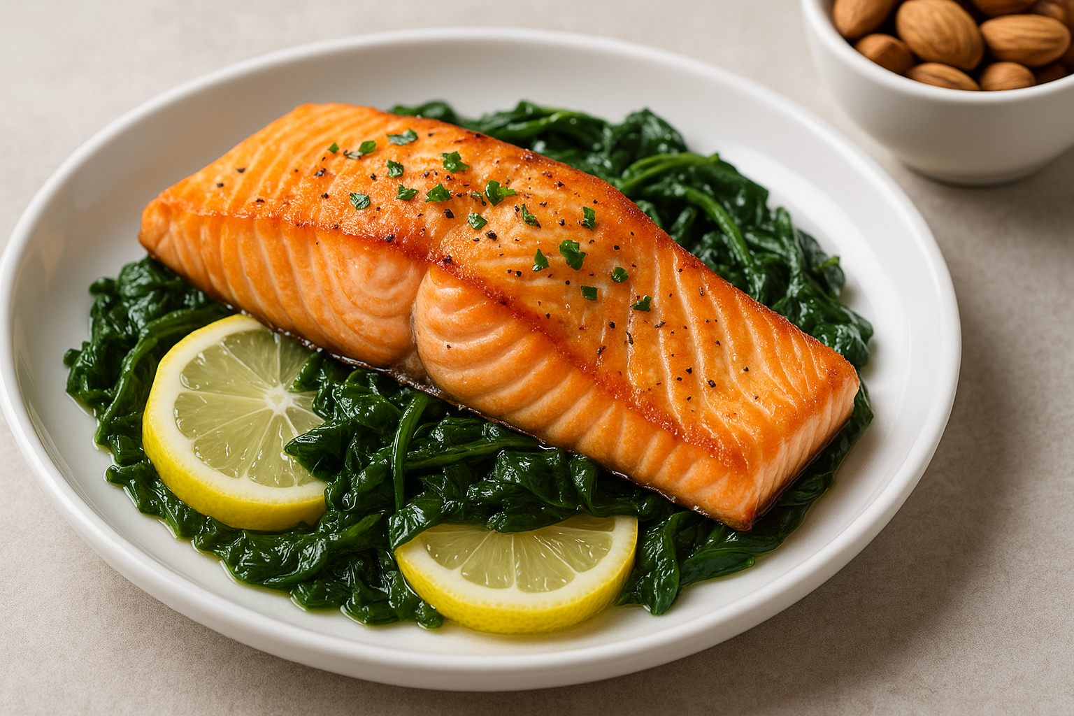 오메가3와 단백질이 풍부해 피로 회복에 좋은 음식인 연어