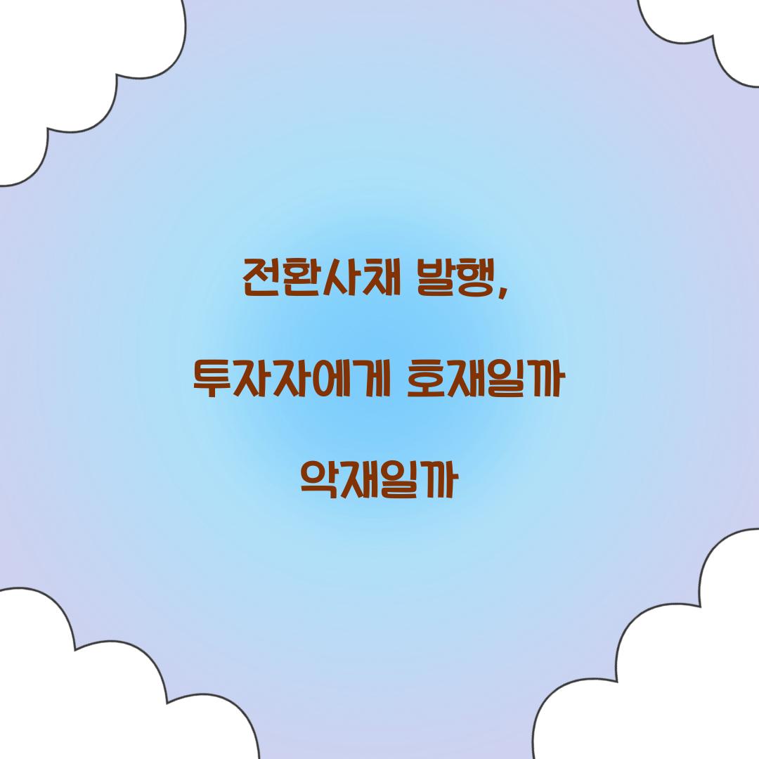 전환사채 발행