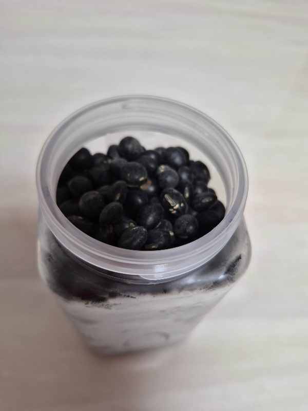 검은콩 직접찍은 사진