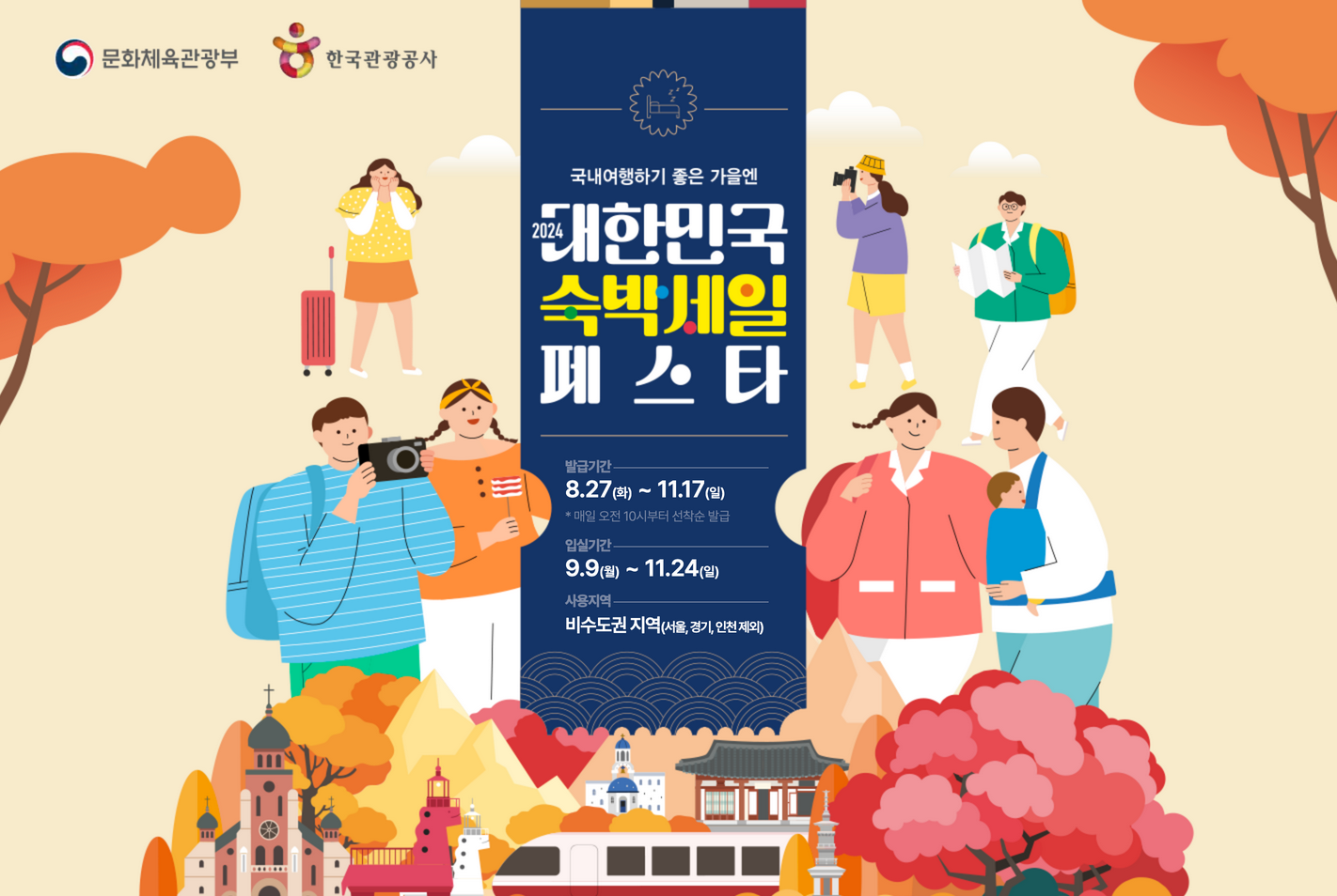 2024년 가을여행 숙박비 정부 지원비 3만원 받기, 사용방법